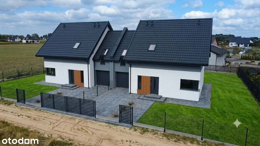 Nowoczesny dom Mierzynek, 4 sypialnie !!! + salon,
