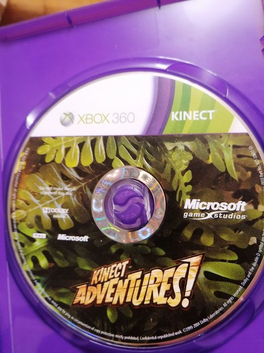 Kinect adwentures Gra od 3 lat na XBOX 360