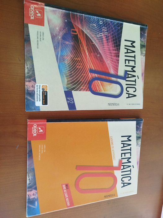 Manual e caderno de atividades 10.ano  Matemática - Areal Editores