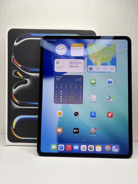 Apple iPad Pro 13 M5 (2025) 12/256GB Wi-Fi + Cellular Space Black open box