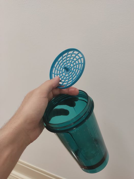 Shaker azul com coador64585669566593121