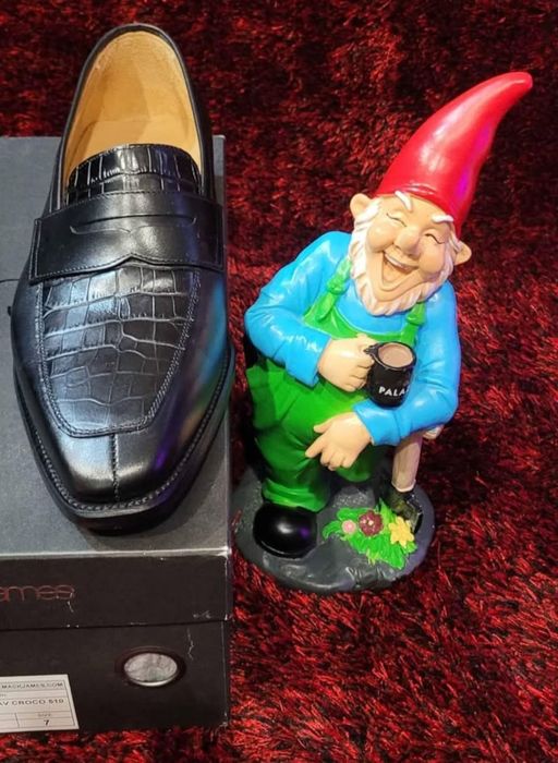 Sapatos Mack James. Couro crocodilo. Tamanho 42 . 100€