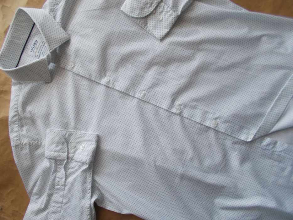 XL T.M.LEWIN PREMIUM Designerska 2 Fold Nowa Koszula XL 42/43 cm UK