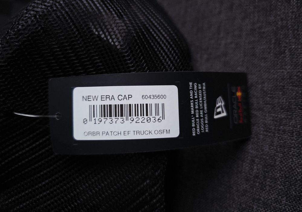 Oracle Red Bull Racing, czapka truckerka, New Era, F1, Formuła 1
