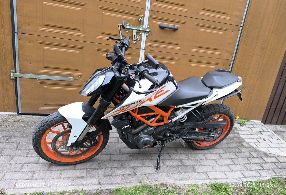 KTM 390 Duke niski przebieg