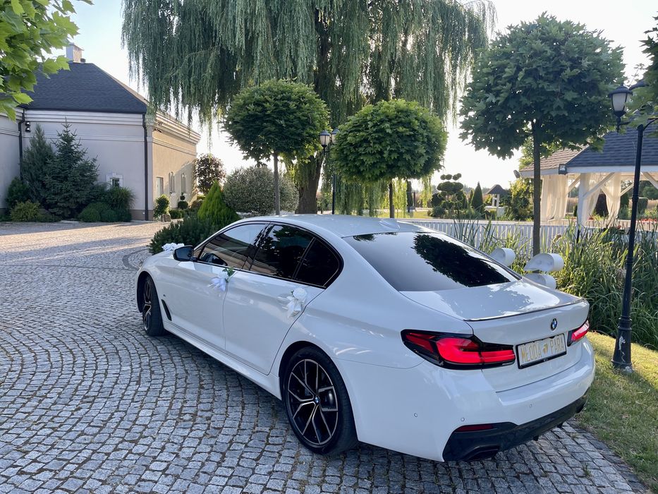Auto Do Ślubu  Białe BMW 5 Samochód do Wesela  WOLNE TERMINY