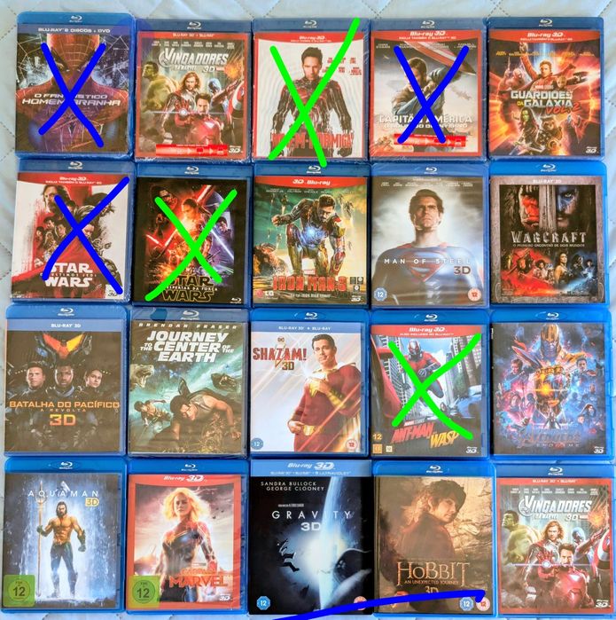 Blu-ray - De colecção (v. 8 fotos)