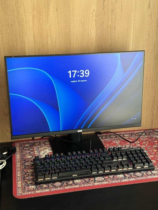 Монітор 2E 23.8 F2422B D-Sub, HDMI, IPS, 75Hz