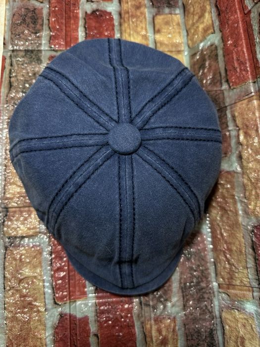 Синя кепка-восьмиклинка Stetson, 100% бавовна