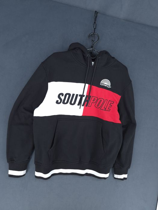 Southpole  Logo Hoodie Bluza z Kapturem Kangurka Y2K M