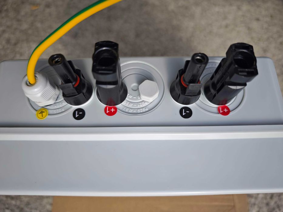 Quadro DC Solar fotovoltaico IP65 com proteção contra raios e Fusíveis