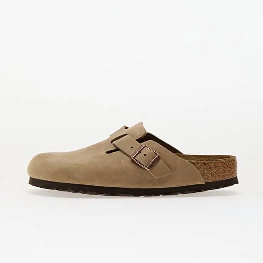 Шльопанці Birkenstock Boston Soft Footbed Suede Mink