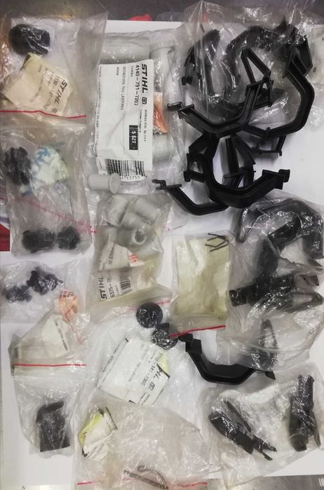 zaślepki, zabezpieczenia części do kosiarek, kos, pilarek wyprzedaż