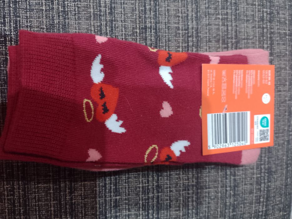 Walentynki ,skarpety