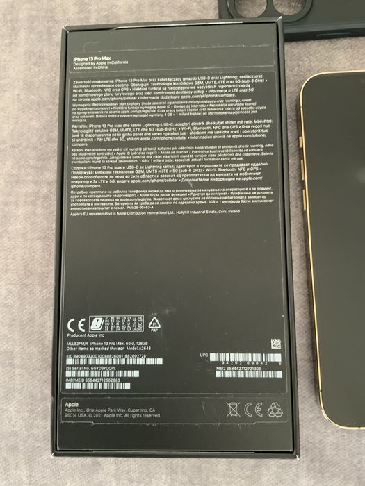 Iphone 13 ProMax Gold 128 gb