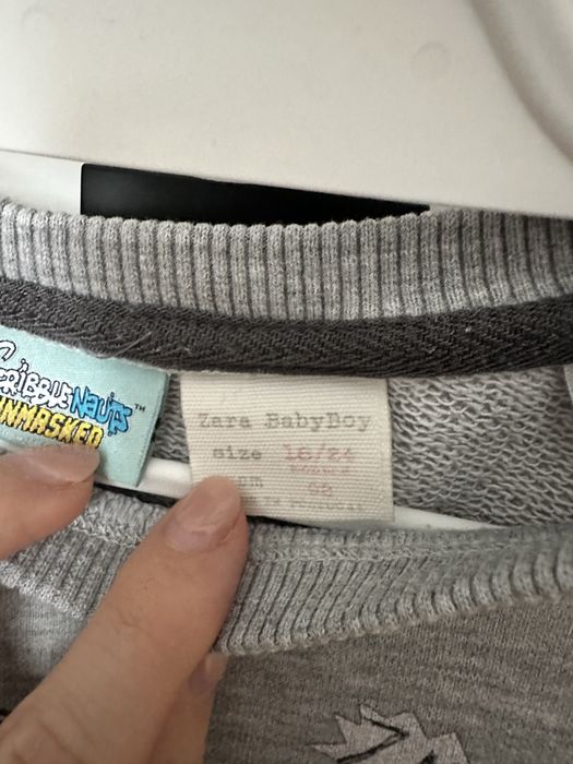 Bluza szara batman super men zara 92