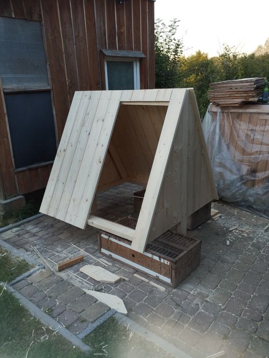 Studnia drewniana, nakładka na studnię.