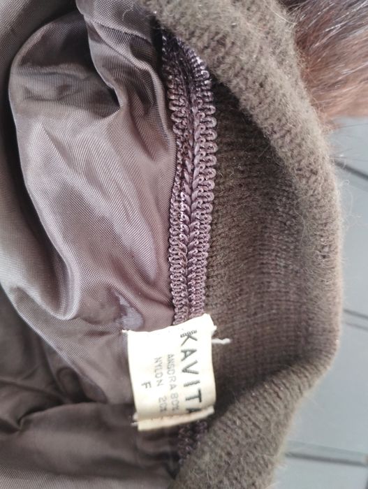 Casaco curto com raposa