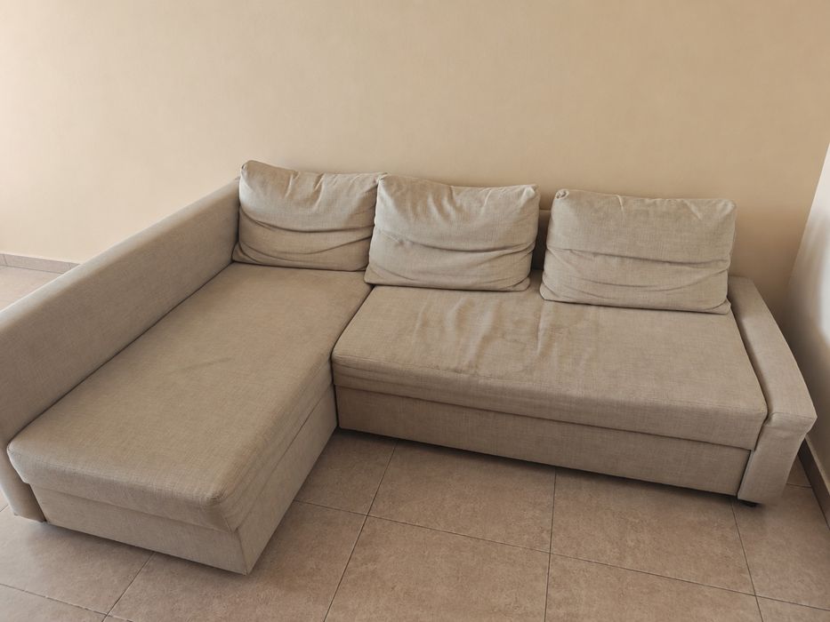 Vendo sofá cama chaise longue com arrumação