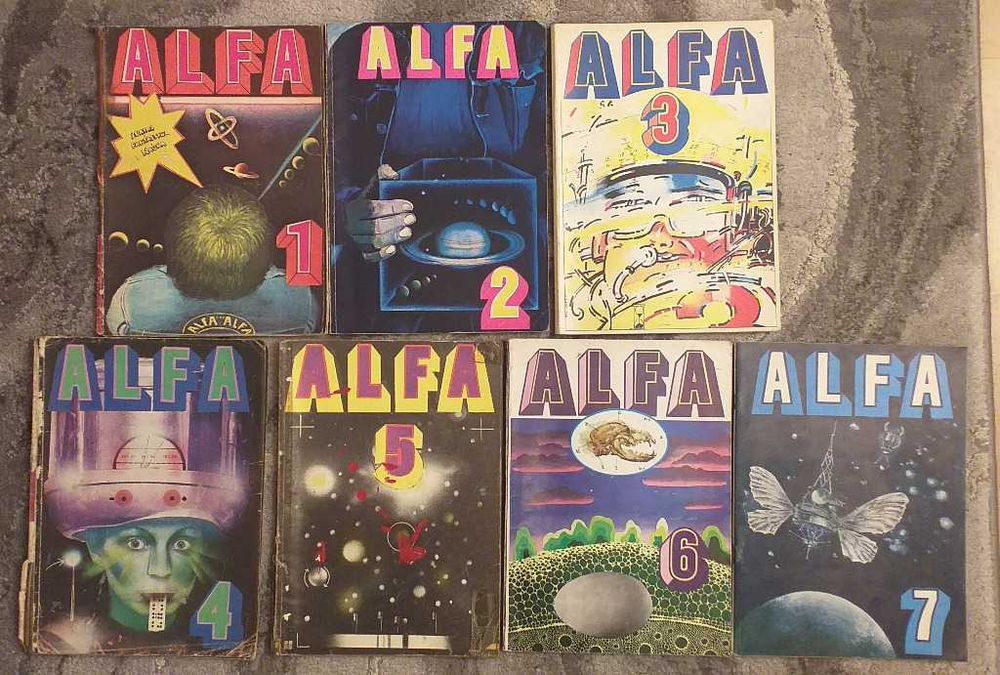 Alfa komplet 7 tomów