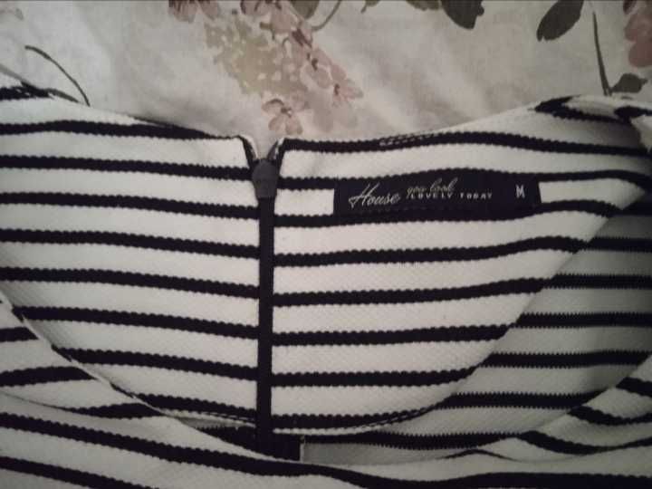 Сукня чорно-біла