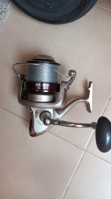 Carretos  de pesca boia e fundo