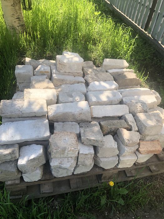 Кирпич силикатный б/у