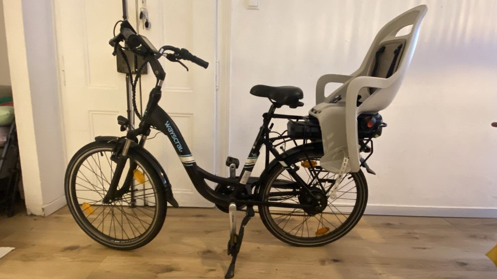 Bicicleta elétrica Wayscral Everyway E200 seminova em perfeito estado.