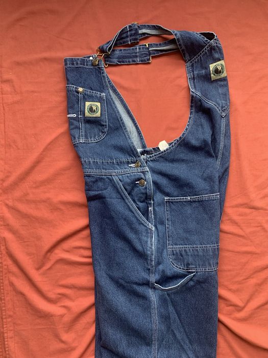 Berne Apparel комбинезон джинсовый мужской винтаж
