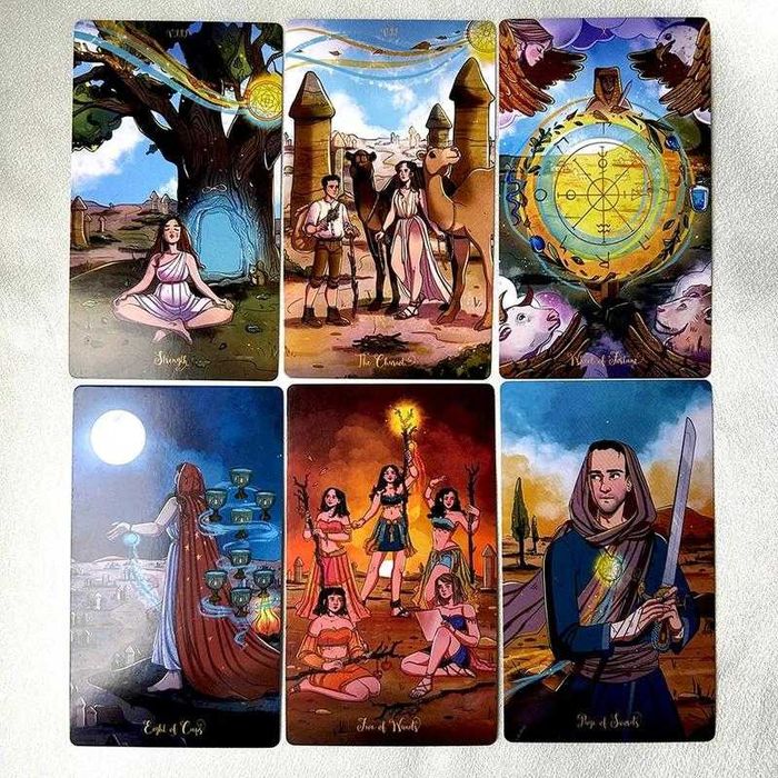 Карты Таро Душа Воина Кочевника (Nomad Soul Warrior Tarot) 78 карт