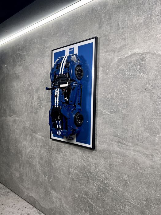 Арт Тримач Рамка на Стіну LEGO Technic Ford GT 42154 Лего Форд Технік