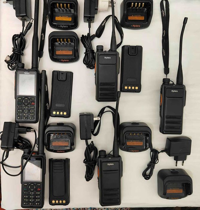 Комплект радіостанцій: HYTERA HP785 з GPS Bluetooth + HYTERA HP605