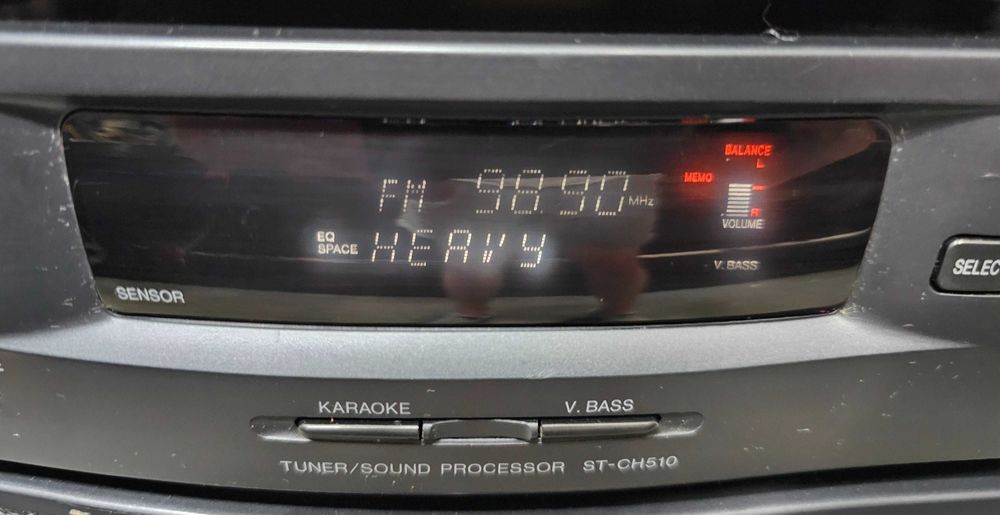 Tuner sound processor TECHNICS ST-CH510.