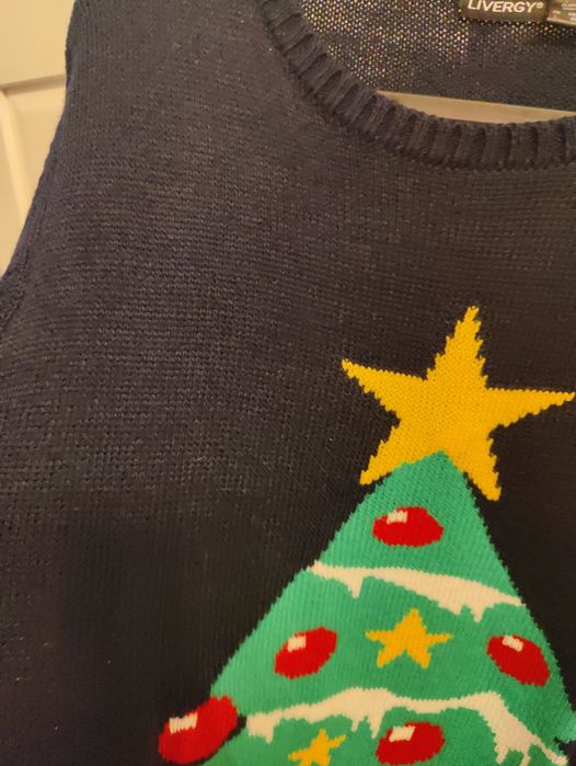 Sweter męski świąteczny