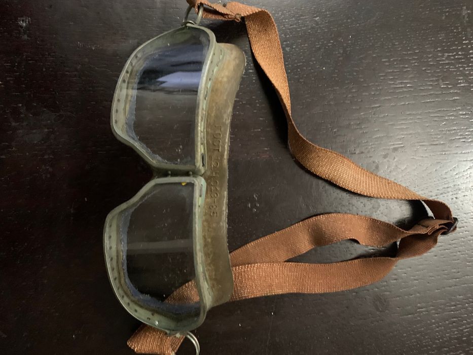 Stare gogle motocyklowe