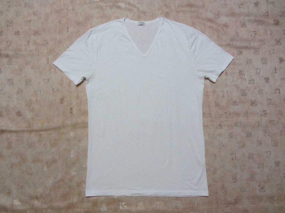 Zimmerli 172 pure comfort v-neck t-shirt футболка білизняна чоловіча