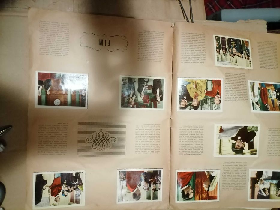 Caderneta Cromos 1958 COMPLETA A Volta ao Mundo em 80 Dias A.P.Revista