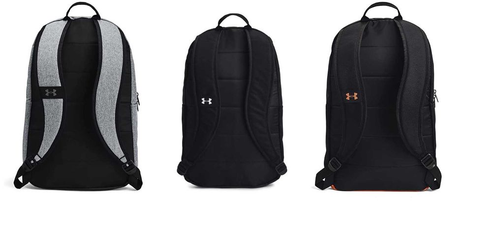 Mochila UNDER ARMOUR nova impermeável preta/cinza/laranja 3 modelos