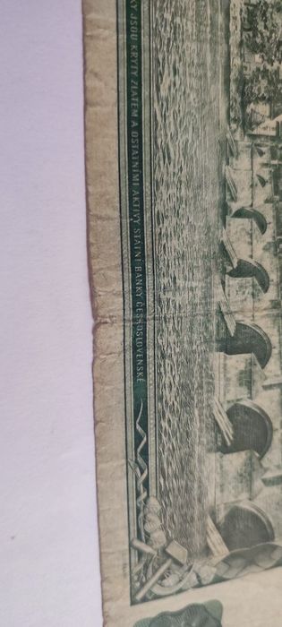 Banknot kolekcjonerski 100 koron Czechosłowacja 1961r