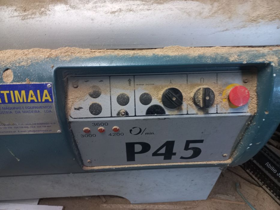 2 máquinas de carpintaris esquadrejadora+universal