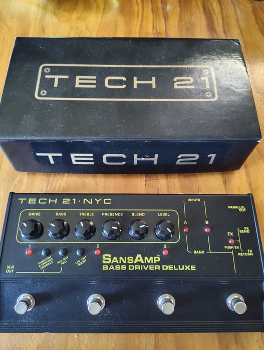 Sansamp bass driver Deluxe edition