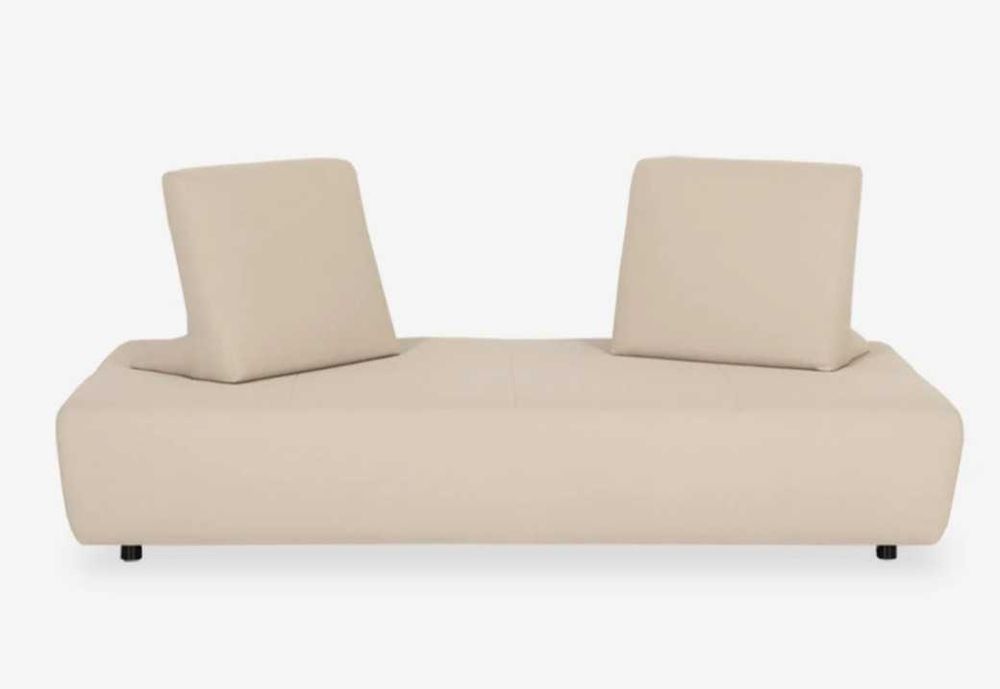 Sofá Cama em Tecido Bege