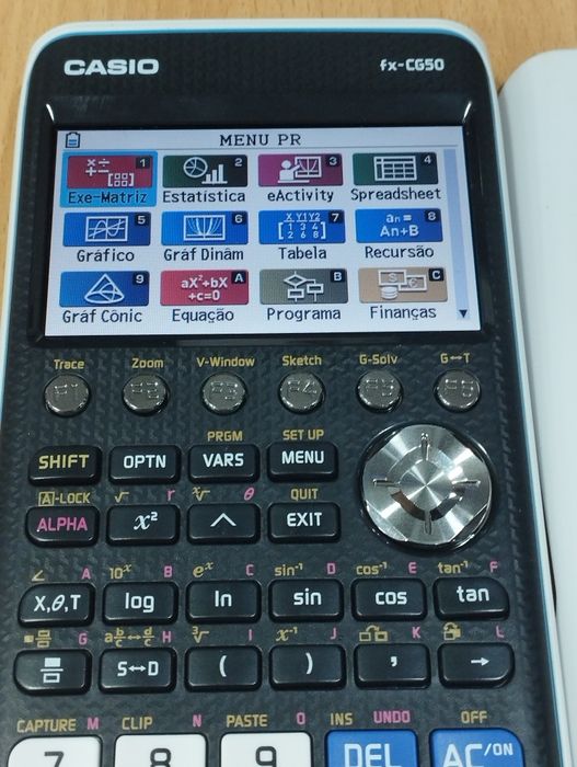 Calculadora Gráfica Casio fx-cg50 Python