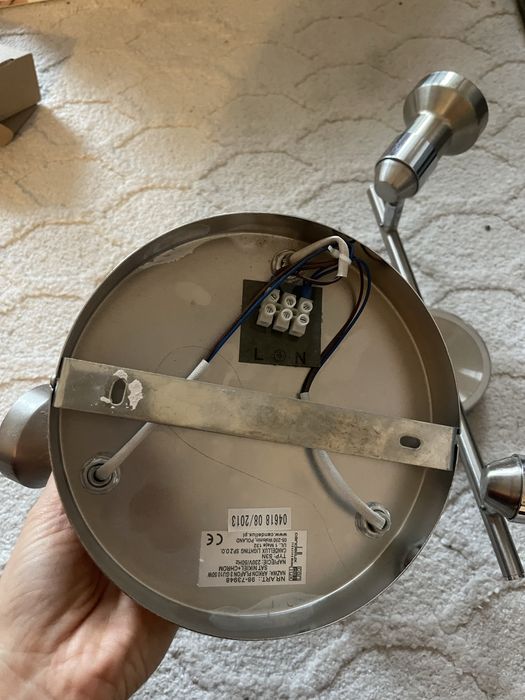 Zestaw lamp łazienkowych plus zarówki gratis