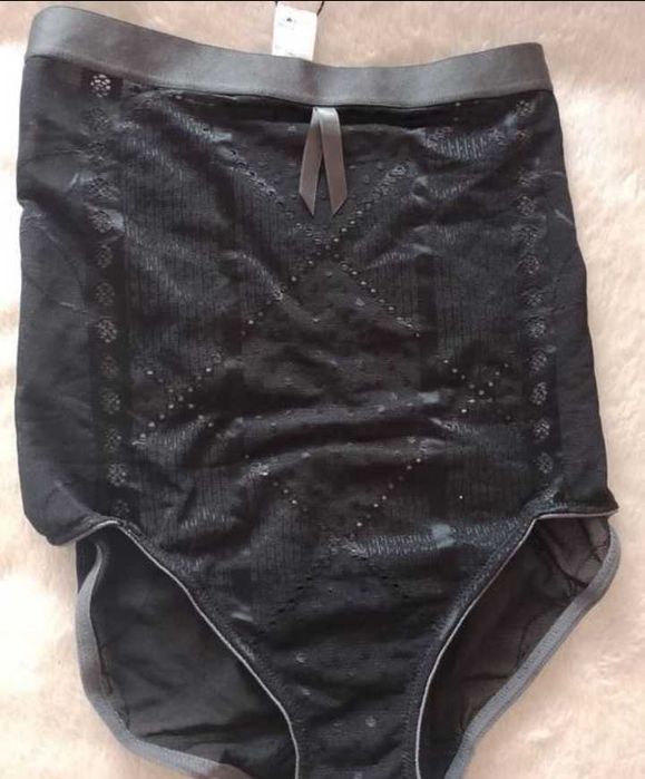 (36/S) Wytworne Majtki modelujące z wysokim stanem z Londynu, NOWE