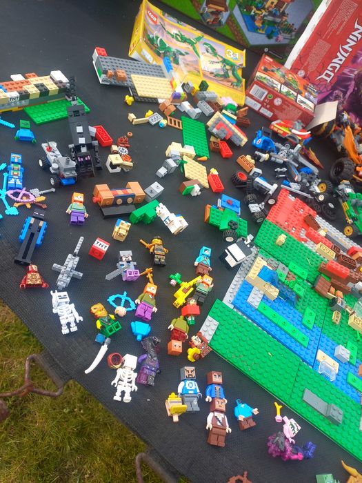 Zestaw lego xxxl minecraft ninjago city technic klocki  duży