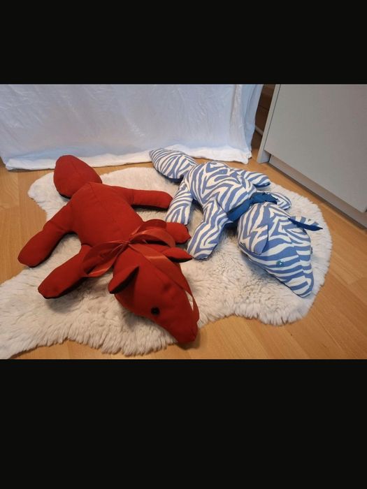 Pluszak lis reto handmade