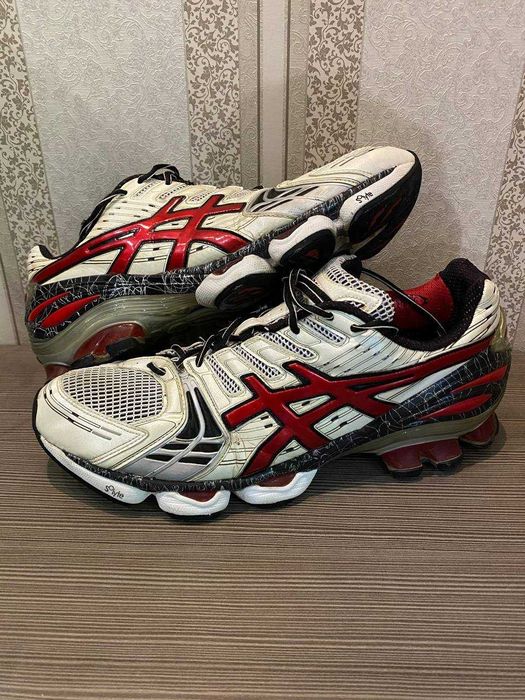 Вінтажні кросівки ASICS GEL-KINSEI 47.5-48 2 Y2K GORPCORE DRIL RARE