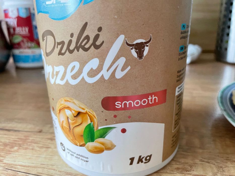 Masło orzechowe 100% 1kg pasta orzechowa Dziki Orzech SFD