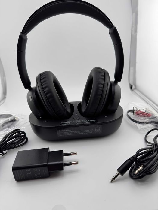 Słuchawki bezprzewodowe nausze bluetooth tv dla seniora  letsactiv m98